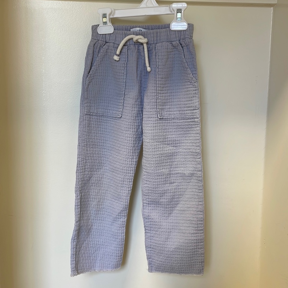 Little girls Zara elastic waist pant